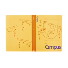 그린에버 일본 KOKUYO Campus 플랫 A4파일 애니멀 나무늘보 CA10-3