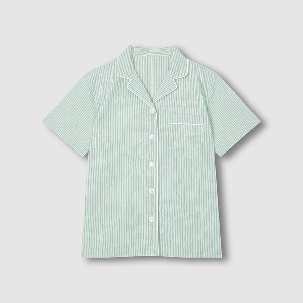 여 시어서커 5부 파자마 세트 J2162010750CF