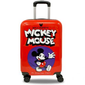 영국 디즈니 캐리어 Disney Mickey Mouse carryon luggage spinner 4818 red Taglia Unica One S