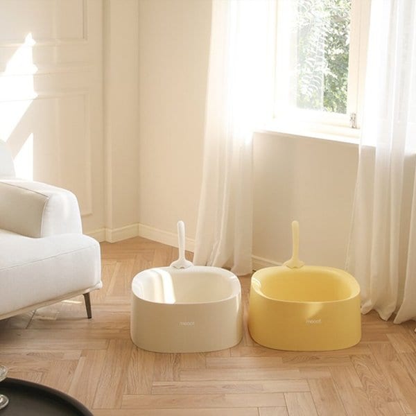 [토마]고양이 화장실+모래삽/반려동물 화장실/대용량 대형 용품 배변통 스쿱(CN8687)