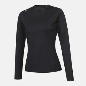[데상트 공식] 여성 에센셜 슬림핏 긴팔 티셔츠 SP122TTL11