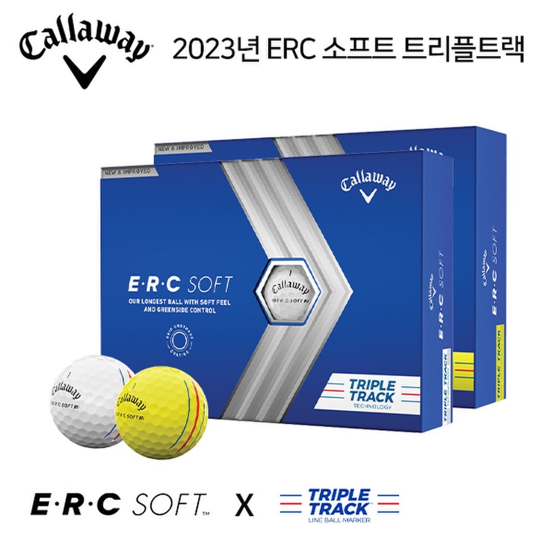 캘러웨이 Erc Soft 소프트 골프공 3피스 / 한국캘러웨이 정품, 신세계적 쇼핑포털 Ssg.Com