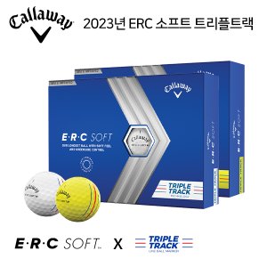 BIG GOLF [한국캘러웨이골프 정품] ERC 소프트 트리플 트랙 골프공/골프볼 (3피스)