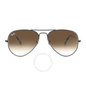 4663150 Ray-Ban Aviator Gradient Brown Uni Sunglasses