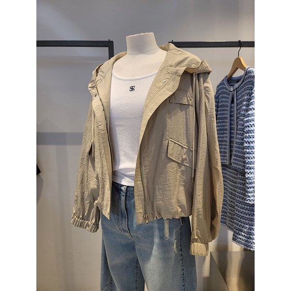 [여주점] 자수 집업 후드 점퍼(SAJPC1611)