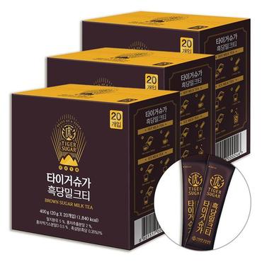 셀러허브 [굿소일] 스리랑카 홍차 흑당 밀크티 분말 20g 60포 (S13248020)