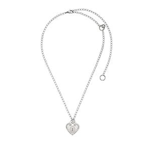love code necklace-silver