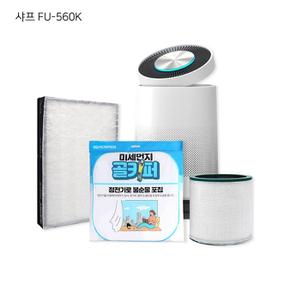 샤프 FU-560K 공기청정기호환필터 DIY 수명연장 보조필터