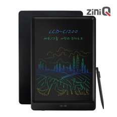 LCD-C1200 (12인치) 컬러글씨 Color 전자노트 전자보드 메모패드 메모장 낙서장 드로잉패드