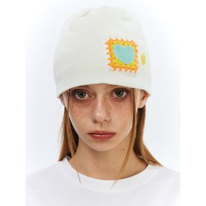 Patch Beanie Ivory