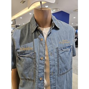 반팔 데님 셔츠 JQ2SHU751