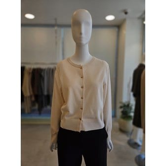 더아이잗 [여주점] [더 아이잗] 여성 버클 버튼 라운드넥 니트 가디건 (IRAM1CD731)