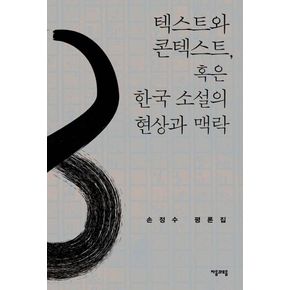 텍스트와 콘텍스트, 혹은 한국 소설의 현상과 맥락