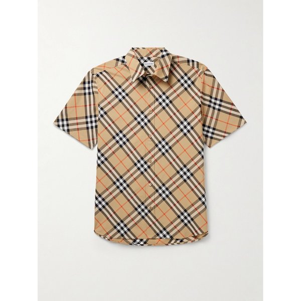 체크 코튼 포플린 셔츠 1647597344946214