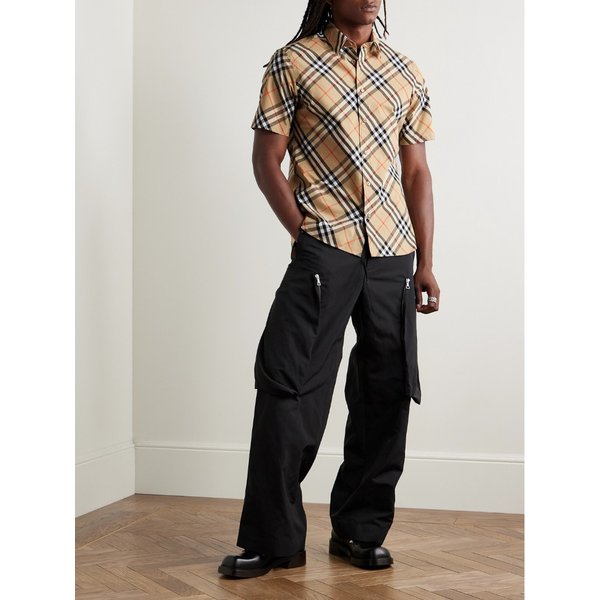 체크 코튼 포플린 셔츠 1647597344946214