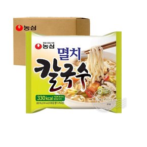 [프레쉬푸드] 농심 박스 멸치칼국수 98g 40입