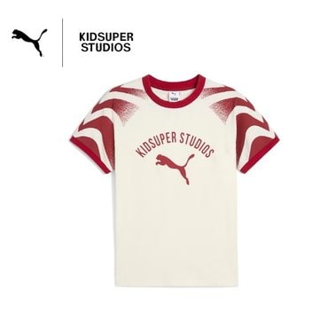 푸마 x 키드슈퍼 링거 반팔 티셔츠 티 PUMA x KIDSUPER Ringer Tee 629513 76