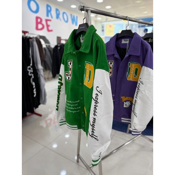 [여주점] 남여공용점퍼,오버핏 야구점퍼, GN컬러 JEZZ63805