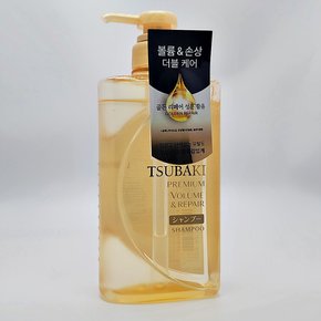 프리미엄 볼륨 앤 리페어 샴푸 프루티플로럴향 490ml 츠바키 정품 (국내 정식 수입품)