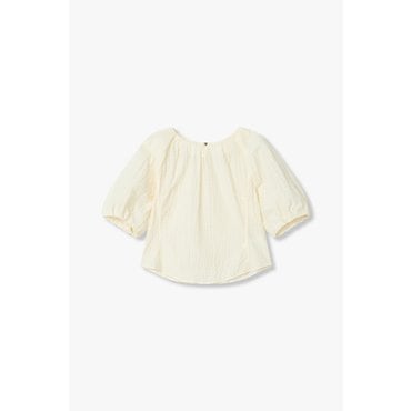 GCUT [지컷25S/S]백 집업 래글런 블라우스(7215260302)