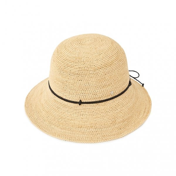 [부산점] 빌라 9 여성 클로슈햇 HAT50245 NATURAL CHARCOAL