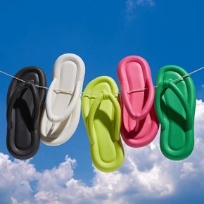젤리 플리플랍 쪼리 발편하고 푹신한 경량 아쿠아 슬리퍼 비치슬리퍼
