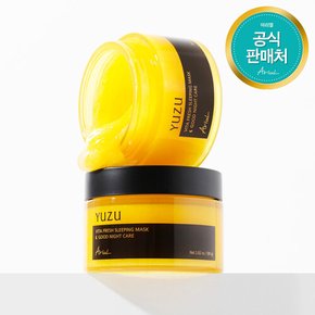 유자 비타 프레쉬 슬리핑 마스크 80g [GIFT] 클랜징티슈30매