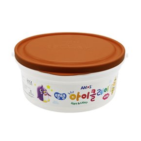클레이세트 미술활동 미술재료 아이클레이 400G 갈색