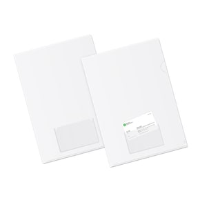 문화 A4 PP 고투명 명함 L홀더 F4495-7