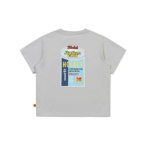 [공식]스테디움 클럽 에어로쿨 반팔 티셔츠 키즈 MELANGE GREY