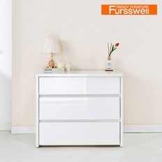 품질인증  정품자재사용/ 퍼스웰 로이스 UV하이그로시 3단서랍장(NC_012)
