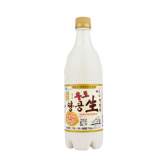  술픽 낙화곡주 제주우도땅콩생막걸리 6도 750ml