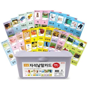 자석낱말카드 한글