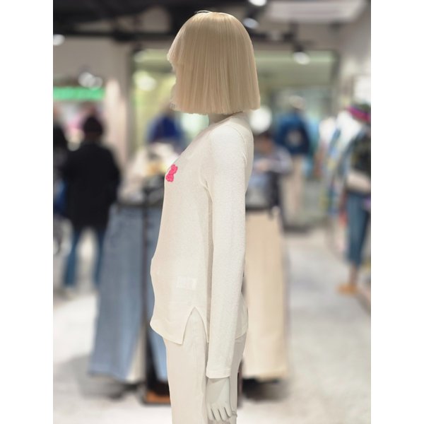 [파주점] 바니 패치 골조직 티셔츠 BATSA5611-IV