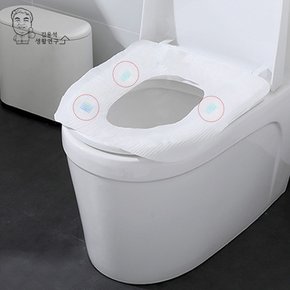 위생 휴대용 일회용 변기시트10매 변기커버 여행용