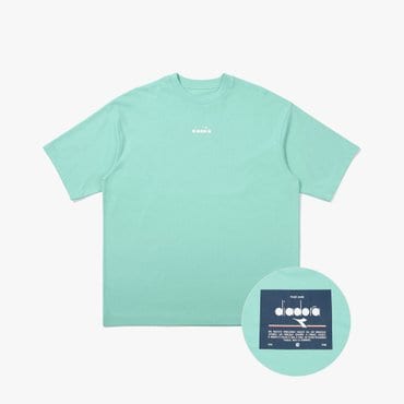 디아도라 [공식스토어] 모멘토 라운드 티셔츠 MINT (D4221LRS87MNT)