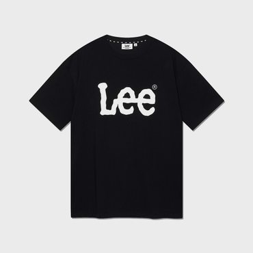 LEE 빅 트위치 로고 티셔츠 블랙 LE2502ST01BK