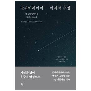 달라이라마의 마지막 수업 : 내 삶의 방향키를 잃어버렸을 때