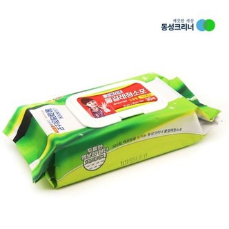 한아름리빙 동성 물걸레청소포 특대형 30매 청소용물티슈 다용도 청소포