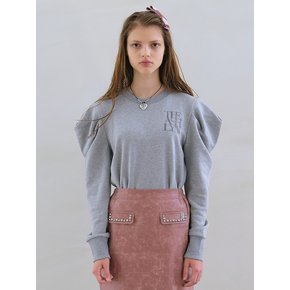 KATE PUFF SLEEVE SWEATSHIRT_GREY