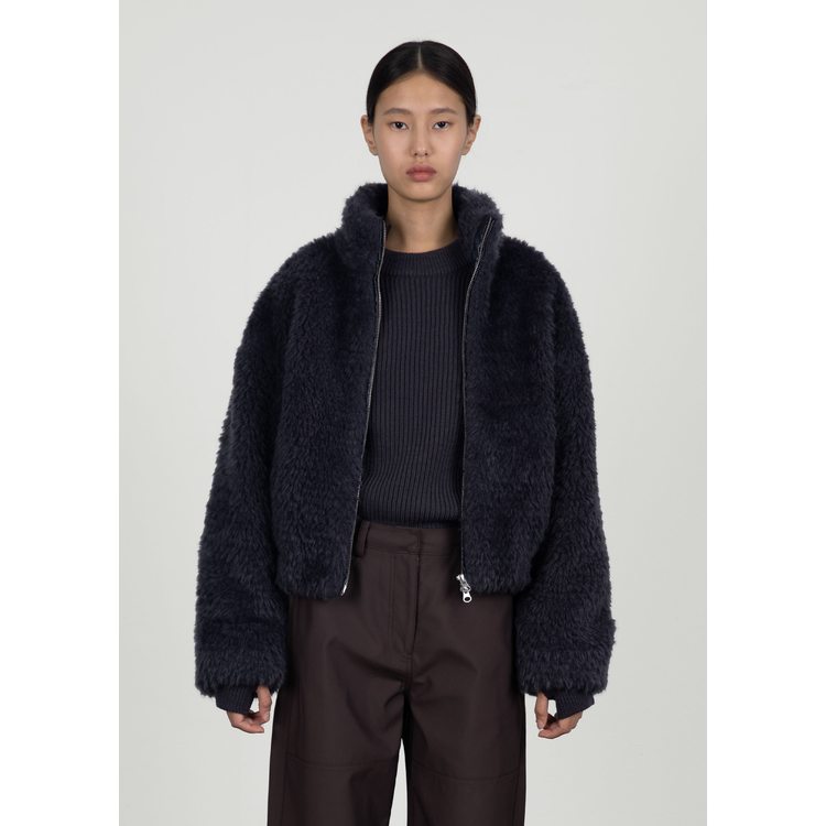 【AMOMENTO】23fw HAIRY FUR BLOUSON