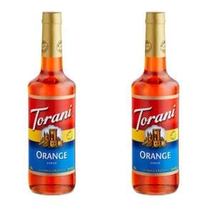 미국직구 Torani 토라니 오렌지 시럽 750ml 2팩 Orange