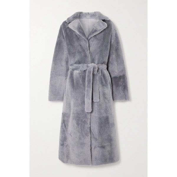 이브살로몬 벨트 시어링 코트 그레이 1647597325773834