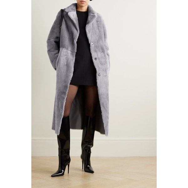 이브살로몬 벨트 시어링 코트 그레이 1647597325773834