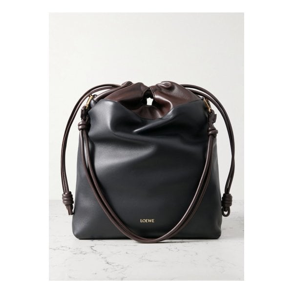 플라멩코 투톤 가죽 토트백 46376663162923284