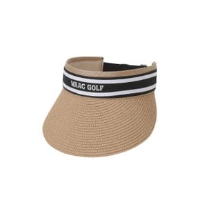 Women Raffia Visor_WGRCX24325LBR