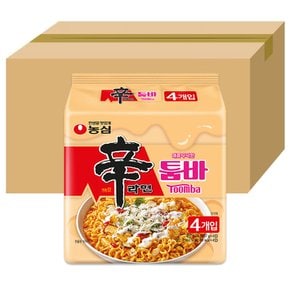 농심 신라면 툼바 멀티팩 봉지라면 137gX32개(1박스)