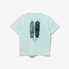 [키즈] 스트릿 NE 스케이트보드 티셔츠 에어블루  14310201