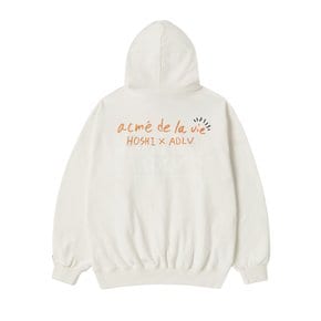 HOSHI X ADLV TIGER SKETCH HOODIE 호시X아크메드라비 타이거스케치 크림