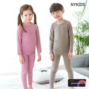 NY KIDS 발열 기모내의 실내복세트(에어로웜)